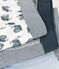 Boys' Snail Patterned Cotton Boxer Shorts - 3-Pack variante 1