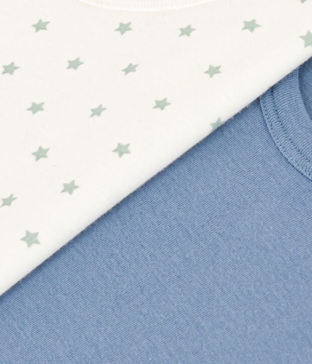 Children's Short-Sleeved Cotton Star T-shirts - 2-Pack multicolor