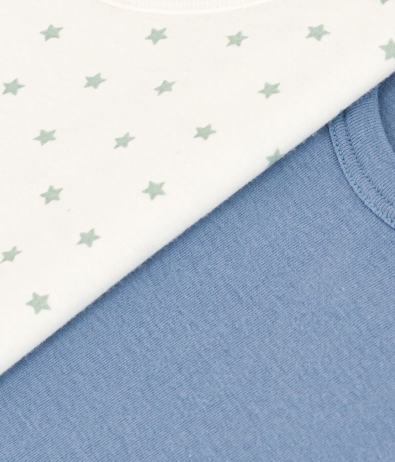 Children's Short-Sleeved Cotton Star T-shirts - 2-Pack multicolor