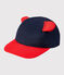 Cap for baby boys SMOKING blue