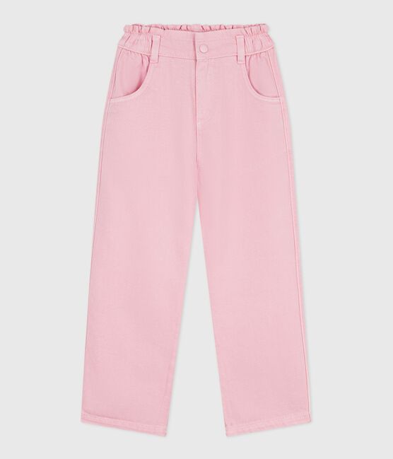 Children's cotton trousers MARQUISE pink