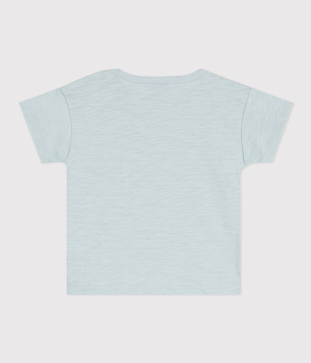 Babies' Short-Sleeved Slub Jersey T-Shirt green