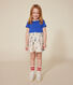 Girls' short-sleeved cotton T-shirt