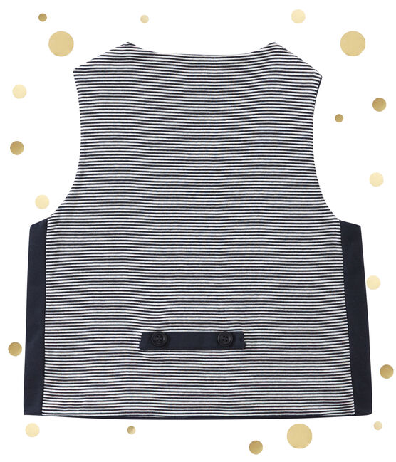 Boy's tank top SMOKING blue