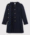Girls' Tube Knit Coat SMOKING blue