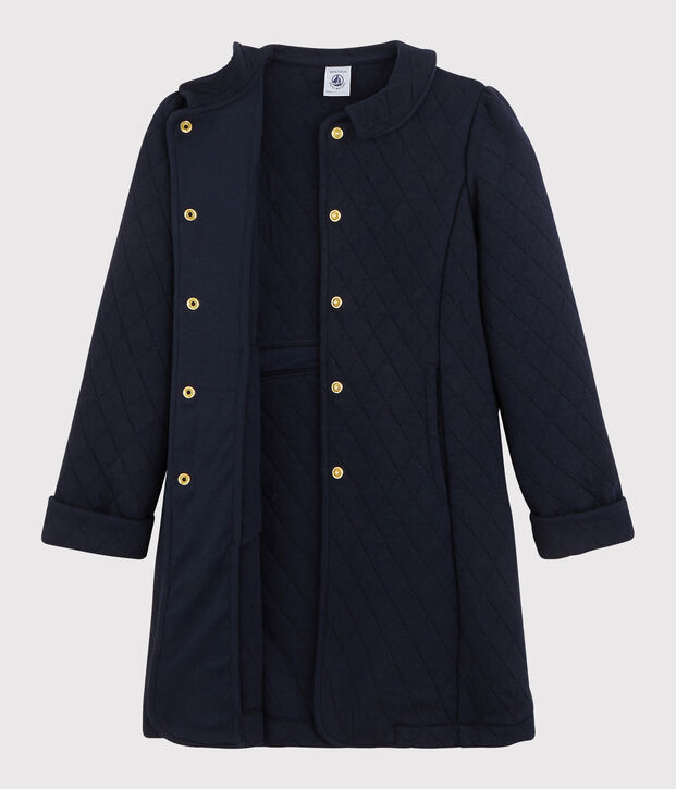 Girls' Tube Knit Coat SMOKING