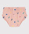 Babies' Recycled Fabric Briefs SALINE pink/MULTICO white