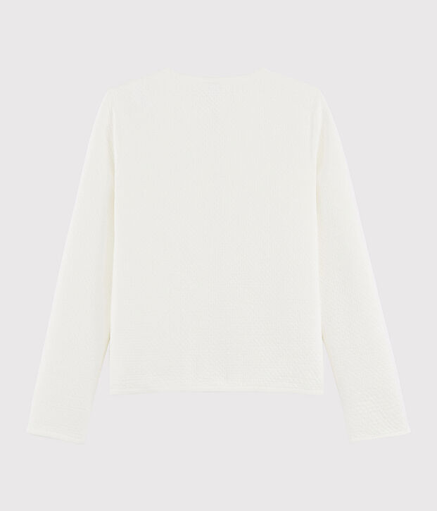 Women's cardigan jacket white