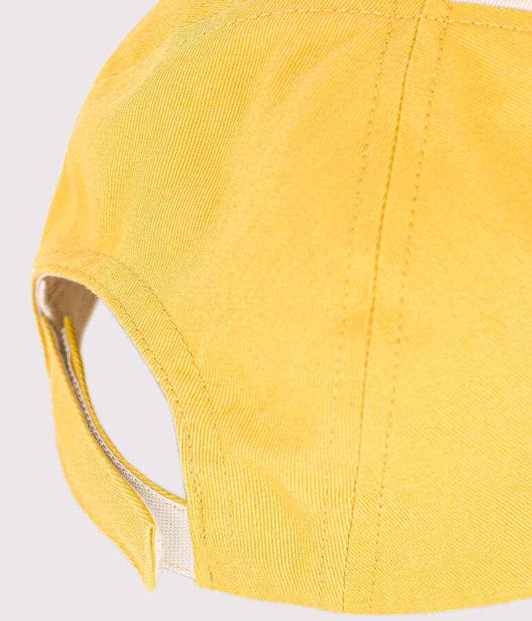 Babies' Cotton Cap yellow/multicolor