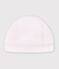Bonnet b&eacute;b&eacute; en coton uni BARELY
