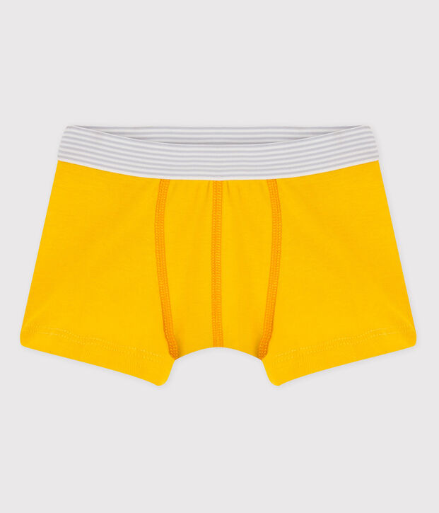 Boys' Cotton Boxer Shorts yellow
