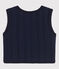 Babies' Unisex Quilted Tube Knit Bodywarmer SMOKING blue