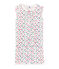 Girls' cropped ribbed pyjamas MARSHMALLOW white/MULTICO white