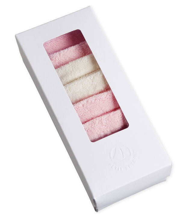 Set of 3 pairs of unisex baby's socks multicolor