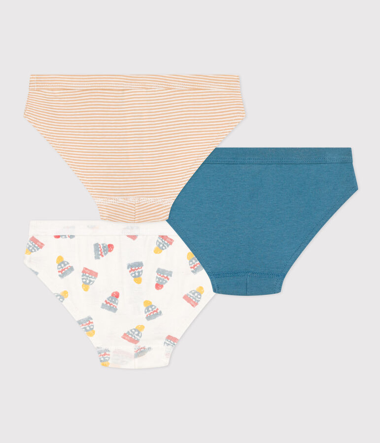 Boys' Hat Cotton Briefs - 3-Pack multicolor