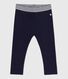 Babies' thick plain cotton jeggings
