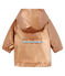 Baby girls' reversible windbreaker GROSEILLER pink/CRYSTAL blue