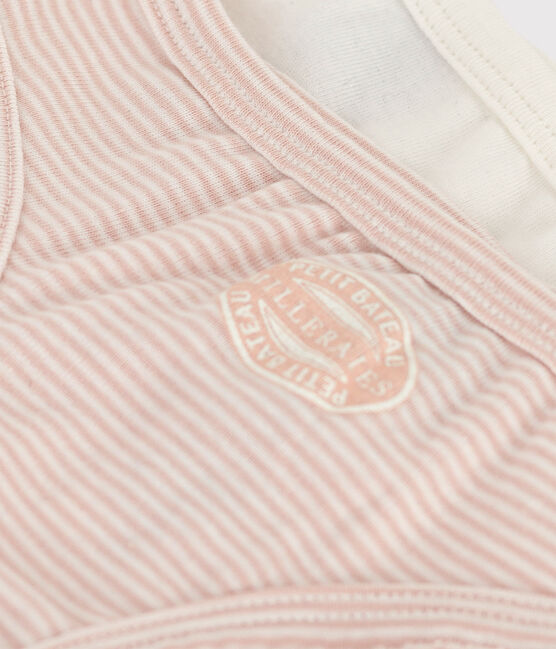 Girls' Pinstriped Cotton Briefs - 2-Pack variante 1