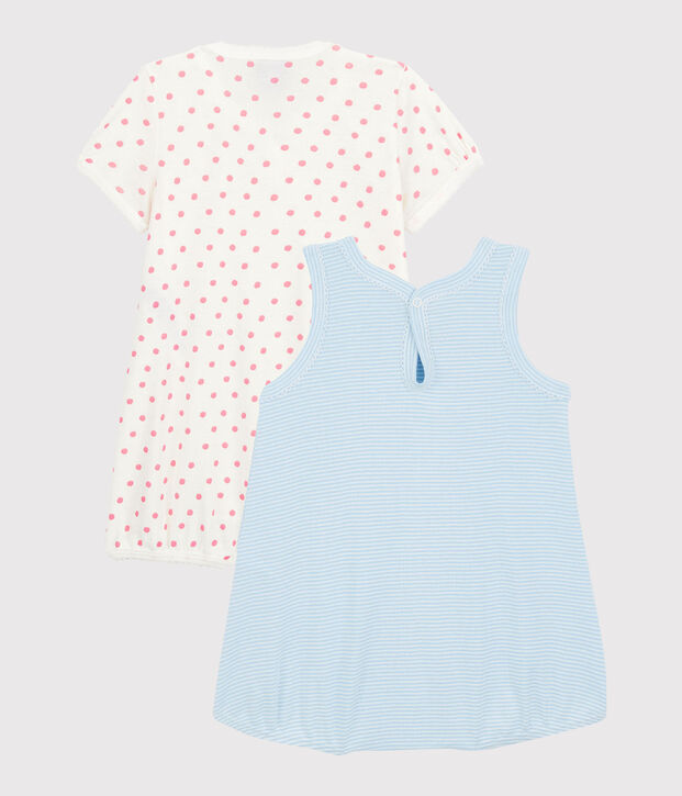 Cotton Playsuits - 2-Pack multicolor