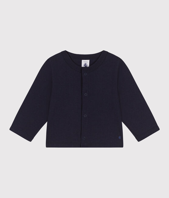 Babies' Cotton Cardigan SMOKING blue