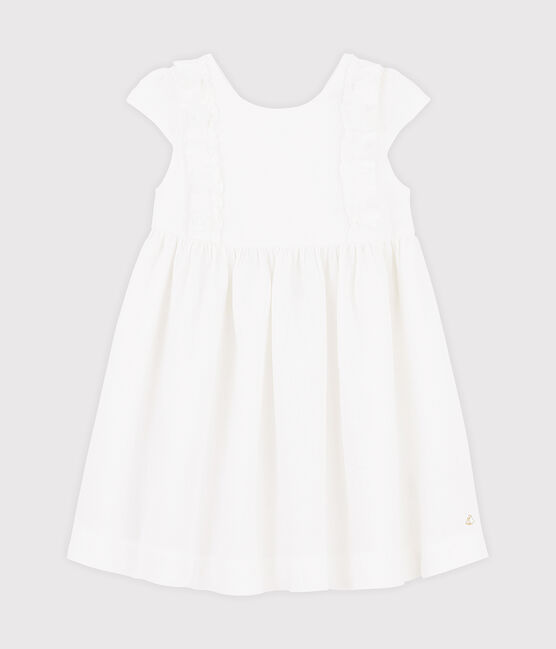 Girls' Formal Dress MARSHMALLOW white