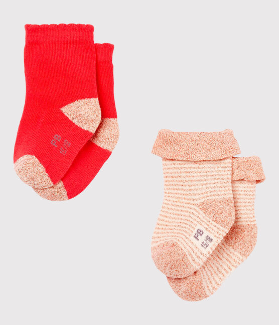 Baby girls' socks - pack of 2 variante 2