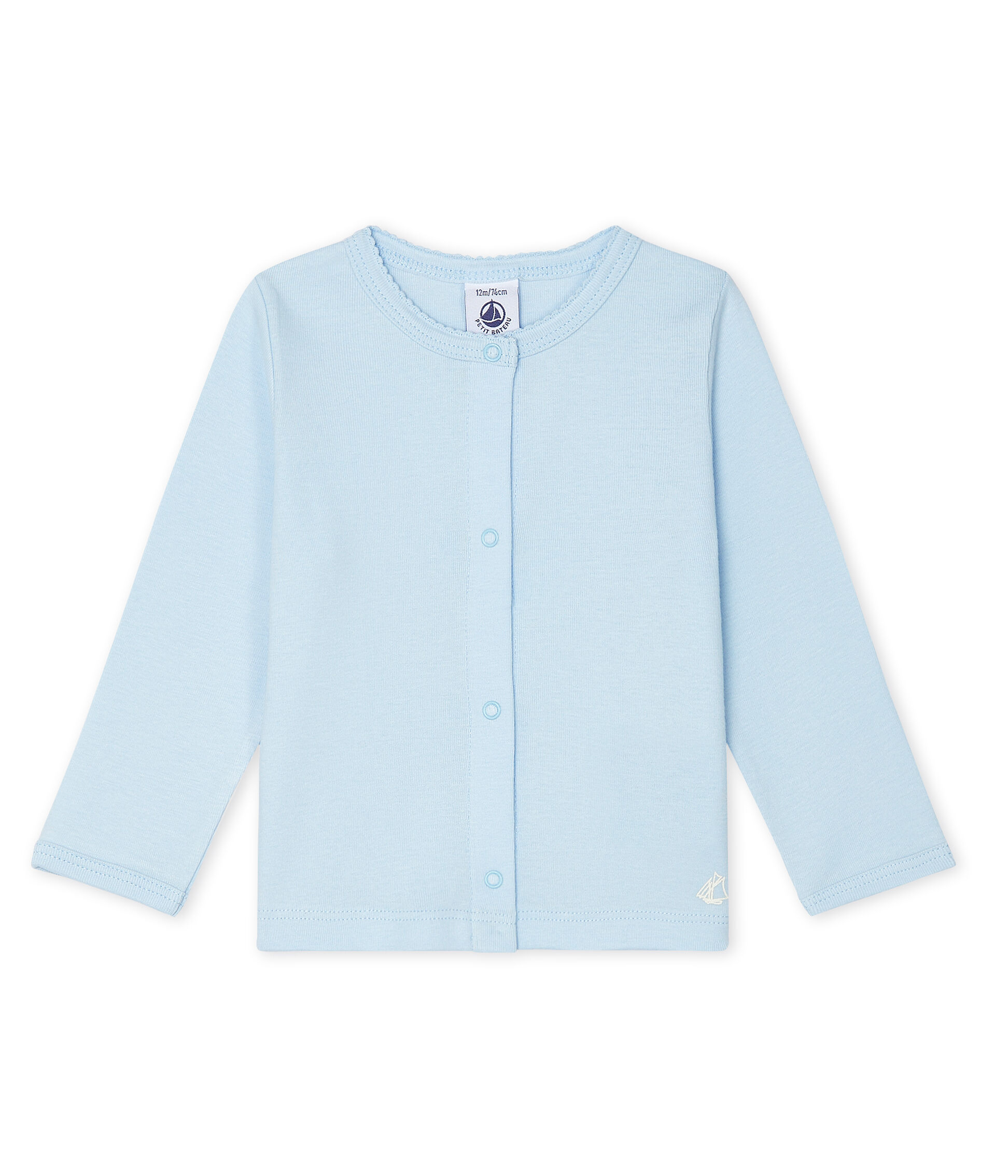 girls light blue cardigan