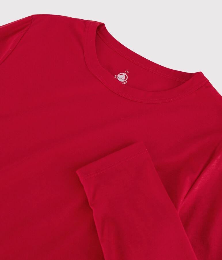 Women's Sea Island cotton T-shirt TERKUIT red