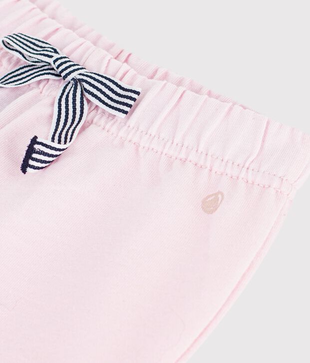 Babies' plain cotton shorts BARELY