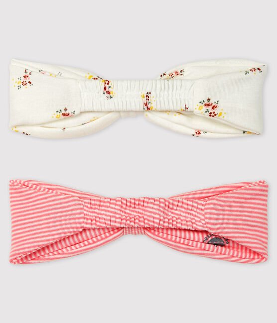 Baby Girls' Headbands - Striped and Plain variante 1