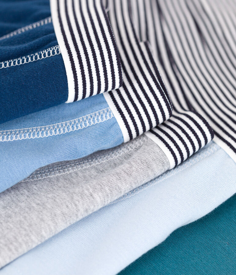 Children's plain cotton boxers - 5-pack variante 1