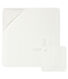 Babies' Square Bath Towel & Comforter Set in Terry and Tube Knit
