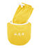 Girls' short Pyjamas HONEY yellow/MARSHMALLOW white