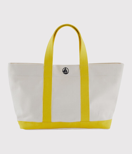 Tote Bag MARSHMALLOW white/SHINE yellow