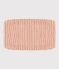Babies' Unisex Fleece-Lined Knitted Snood SALINE pink