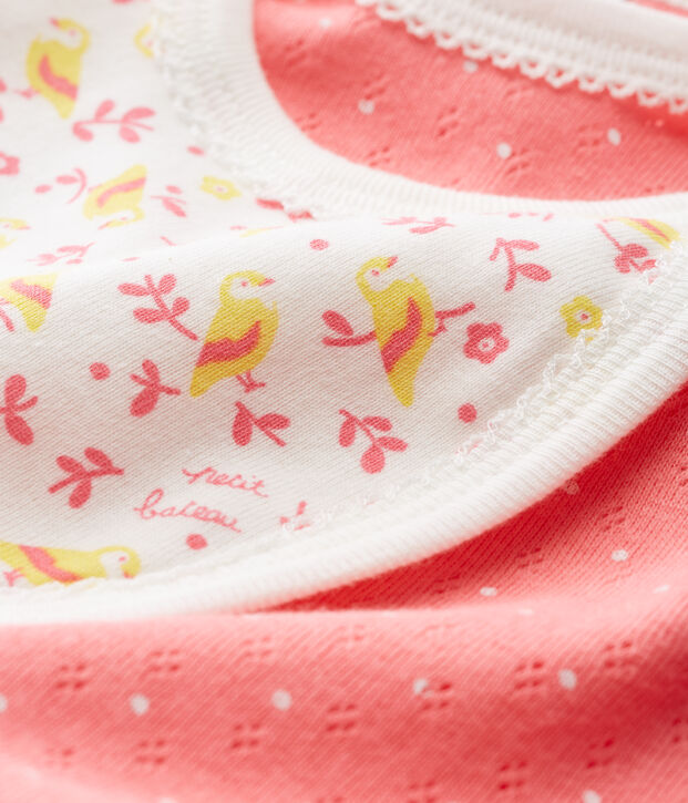 Baby Girls' Shortie pink/white