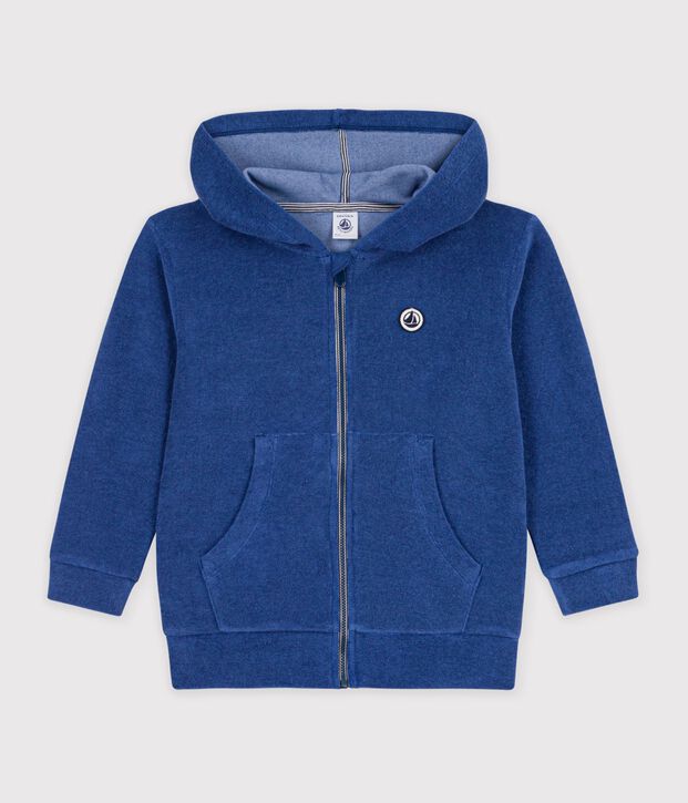 Children's zip-up cotton sweatshirt CREPUSCULE