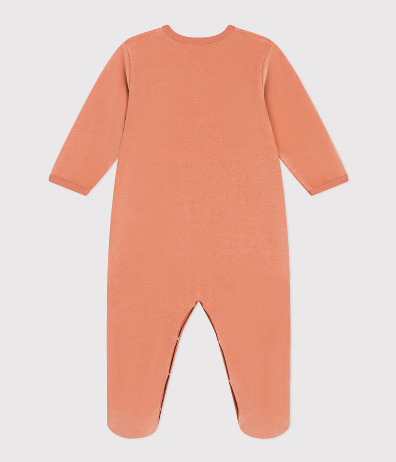 Babies' Velour Pyjamas pink