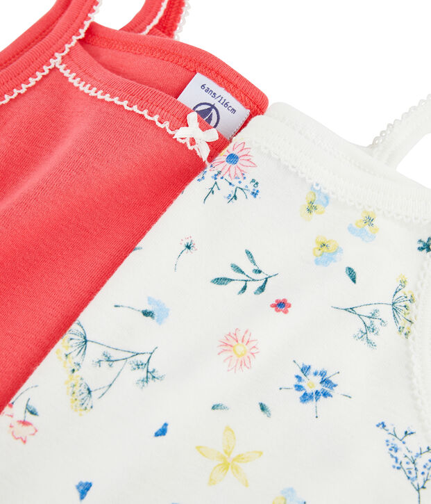 Girls' Strappy Tops - 2-Piece Set multicolor