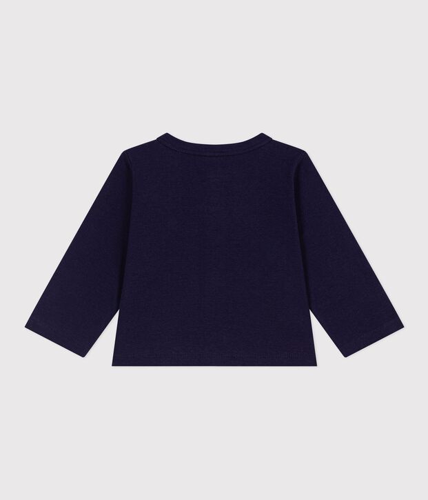 Babies' plain cotton cardigan SOIR