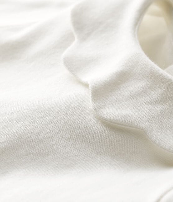Babies' Cotton Blouse MARSHMALLOW white