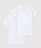 Girls' White Short-Sleeved T-Shirt - 2-Pack variante 1