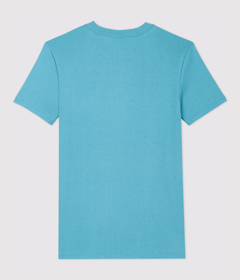 Women's Iconic V-Neck Cotton T-Shirt blue