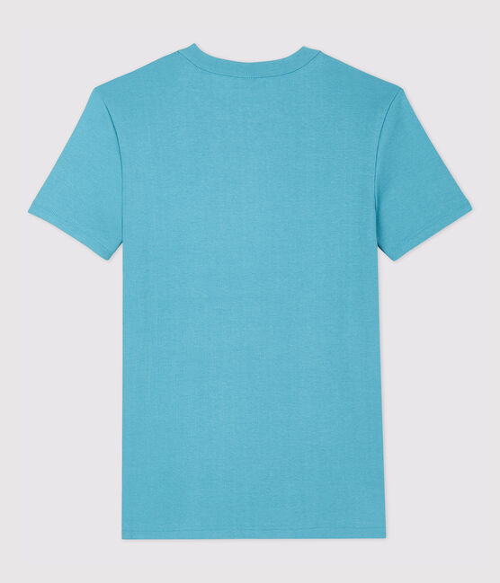 Women's Iconic V-Neck Cotton T-Shirt MIROIR blue