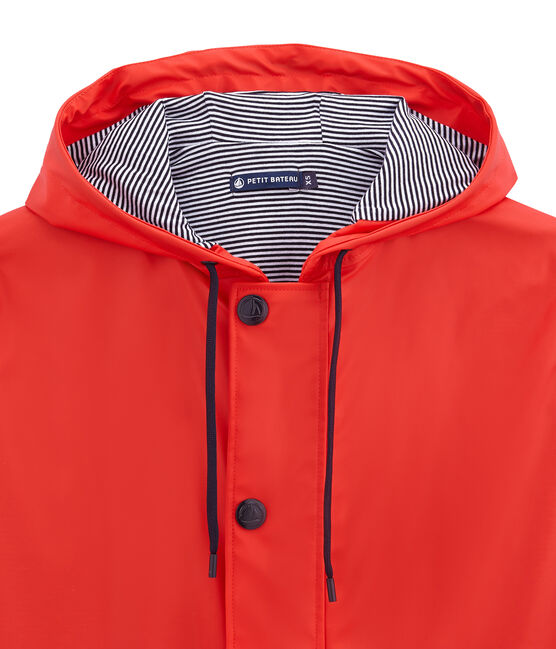 Iconic women's raincoat Brulant red