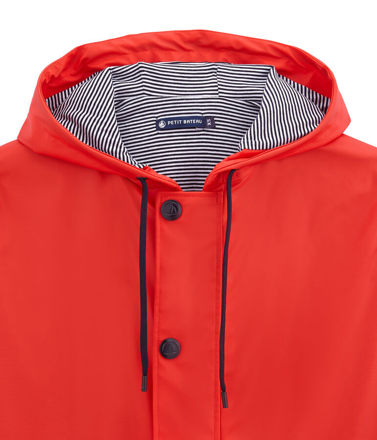 Iconic women's raincoat Brulant red