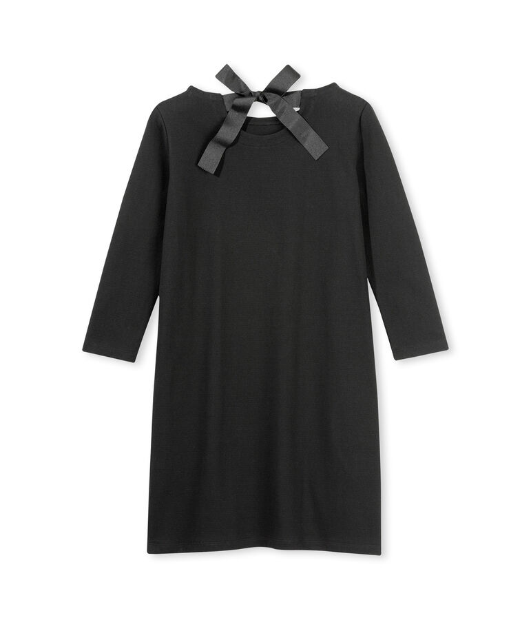Long sleeved dress NOIR black