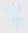 Unisex Tortoise Pattern Super Light Cotton Short Pyjamas MARSHMALLOW white/MULTICO white