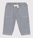 Babies' cotton canvas trousers