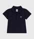 Babies' Short-Sleeved Cotton Polo Shirt
